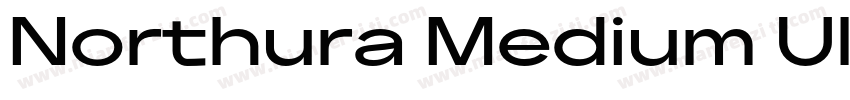 Northura Medium Ultra Expanded字体转换